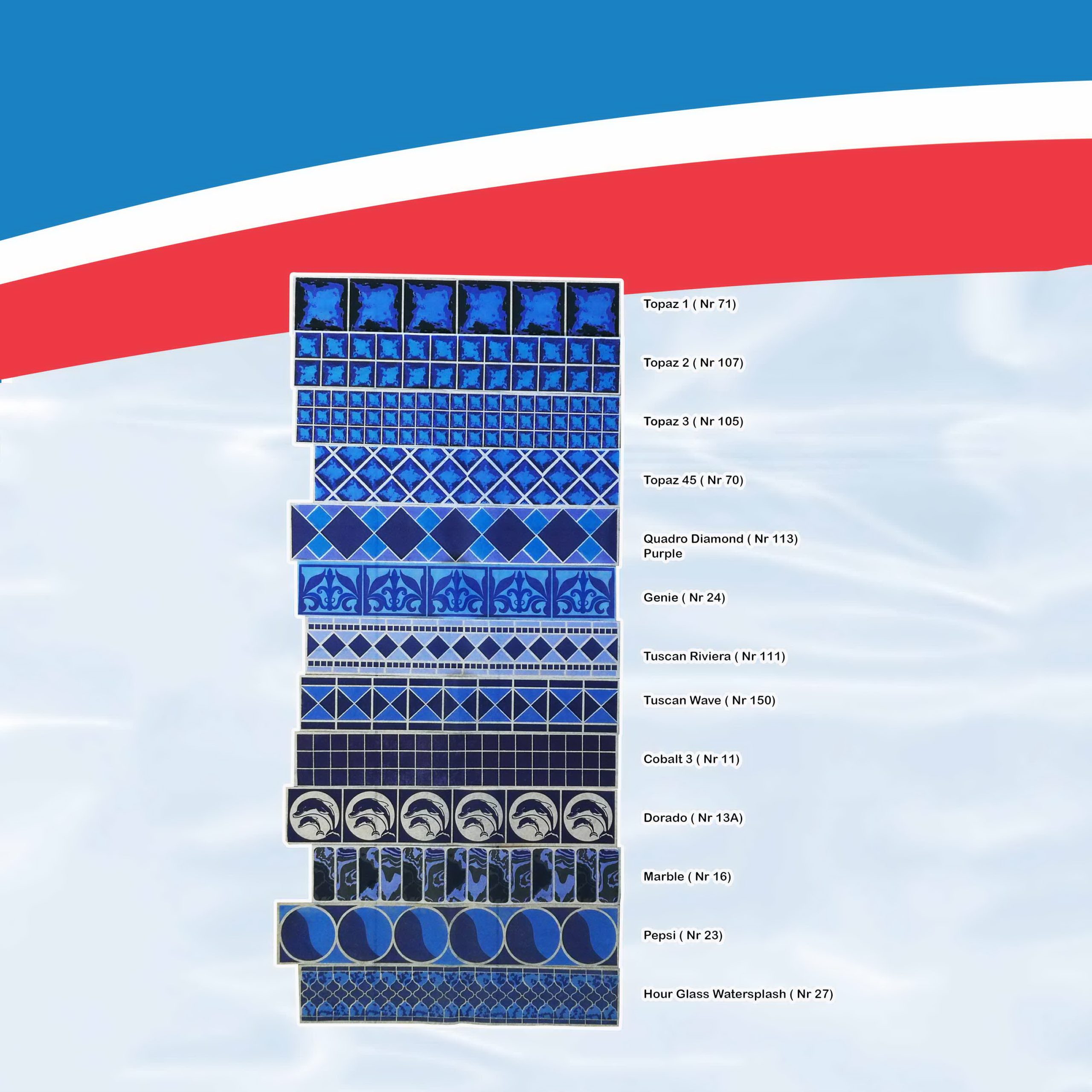 Tissue Mosaics Fiberglass Pools Hyper Pool Group