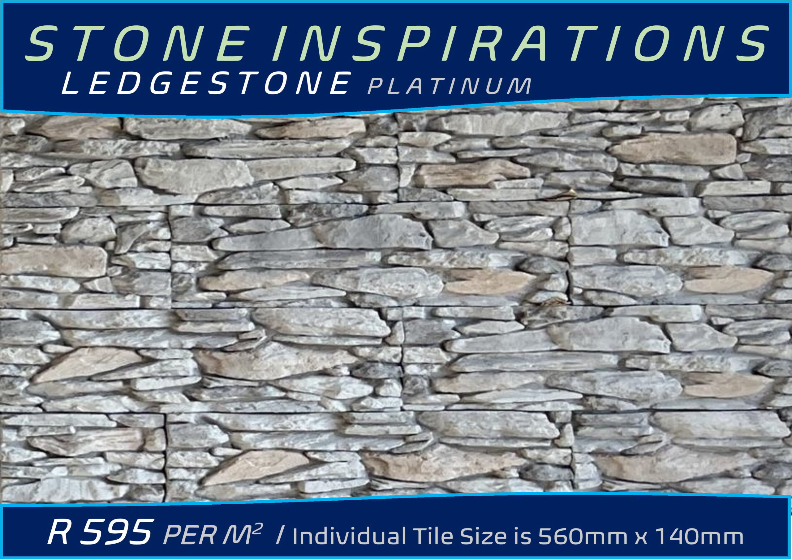 Stone Inspirations Ledgestone Platinum