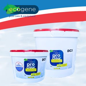 Eco Gene Pro Chlor - Dichlor DC3 with Glint Clarifier