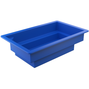 Eco Tanks Rectangular Splash Pool Dark Blue