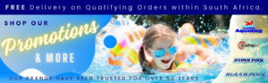 HPG Online Promos Banner - Everything for Your Dream Pool and Spa