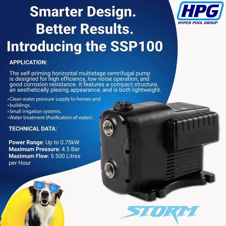 Storm SSP100 Intelligent Booster Pump OL Presenter