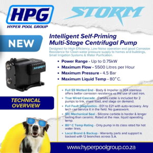 HPG New Storm SSP100 Booster Pump Technical Overview